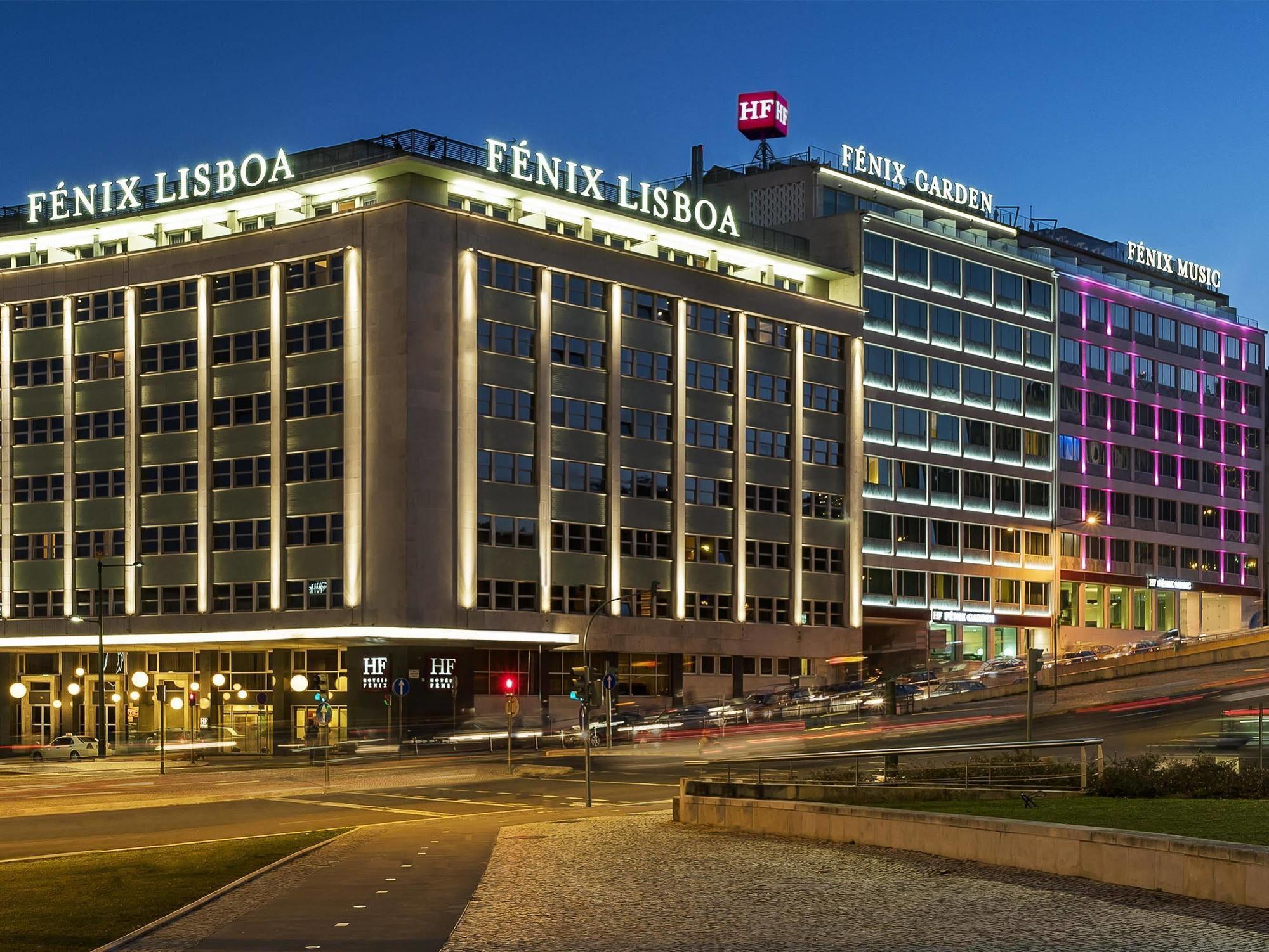 Hotel HF Fenix Music Lisboa Exterior foto